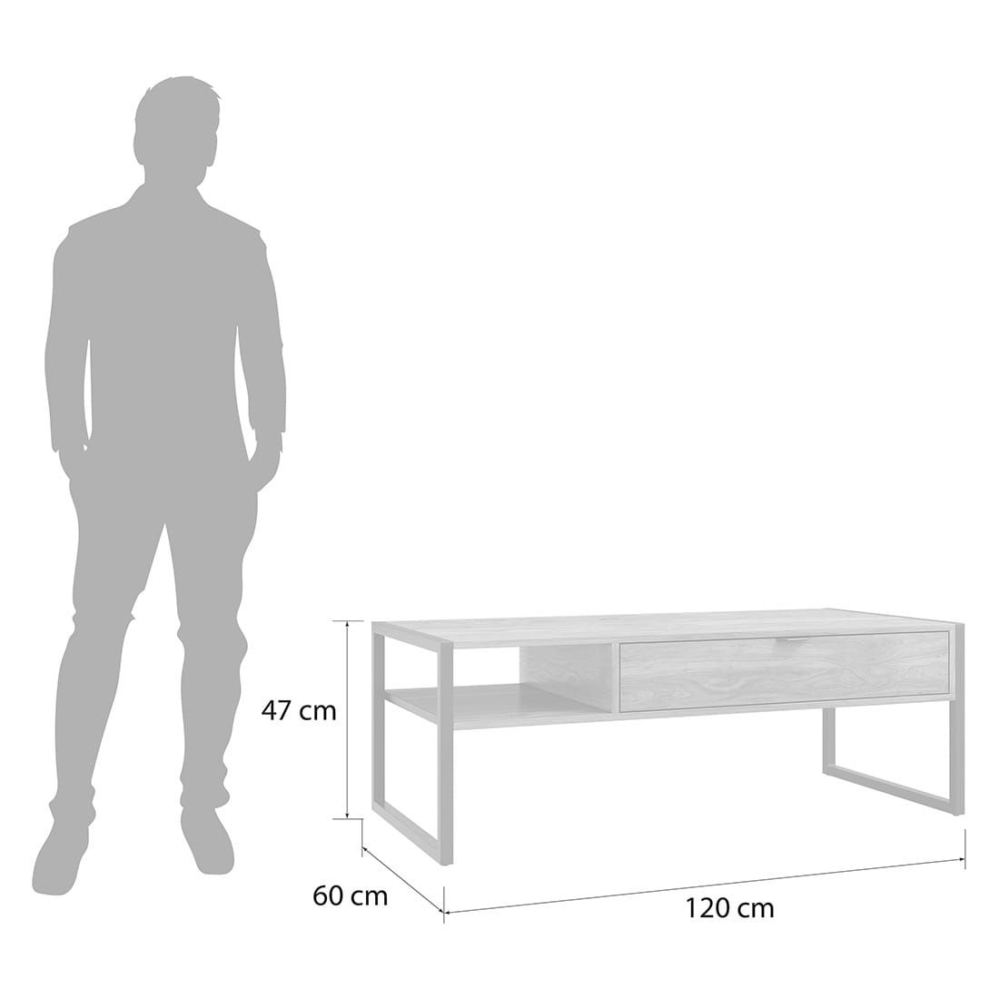 Nature's Spotlight Coffee Table