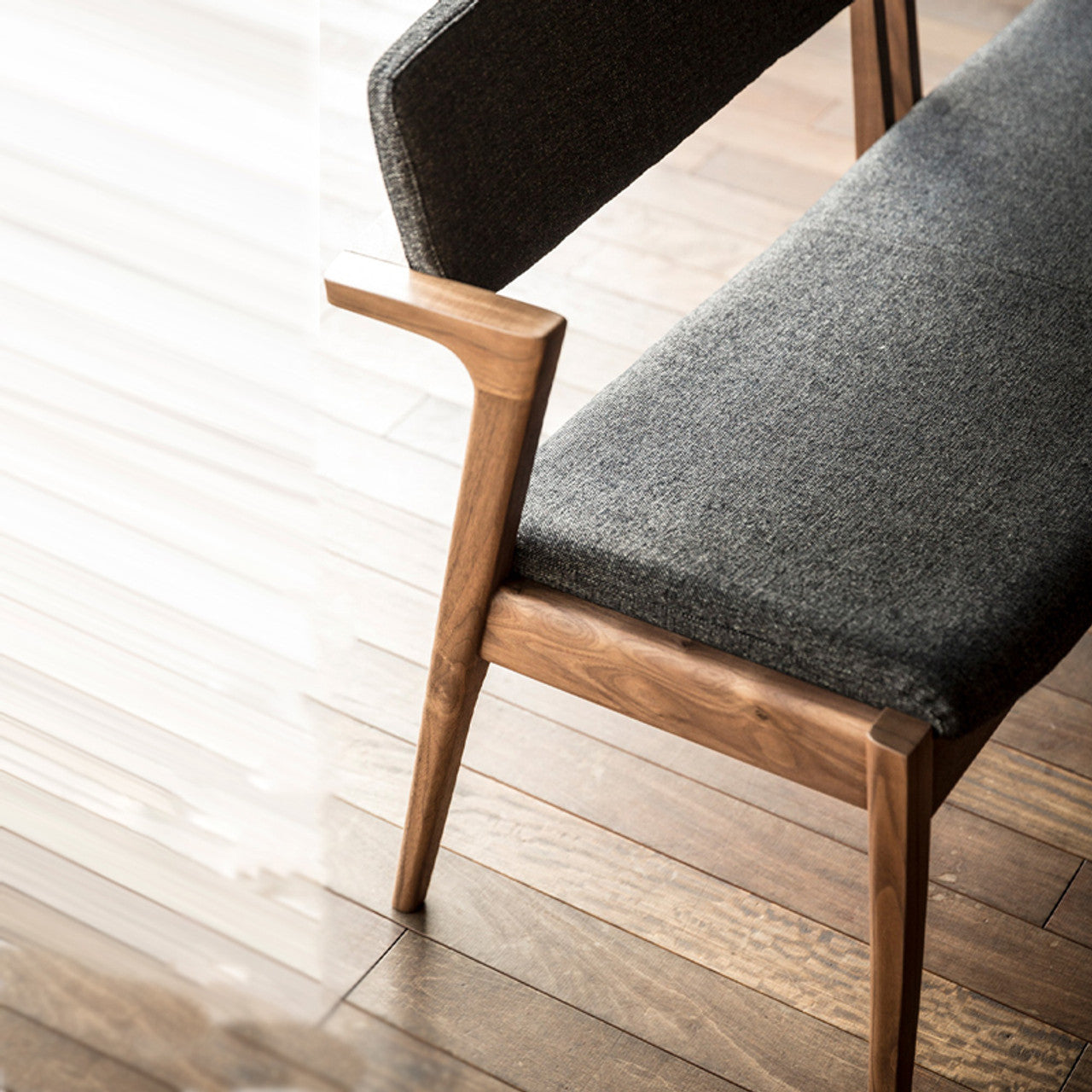 Kyoto Curve Backrest Bench