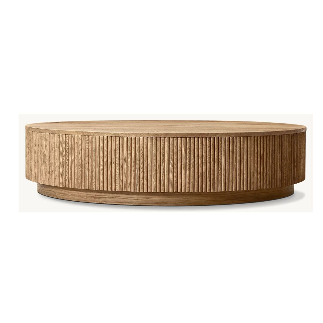 Stria Low Drum Table