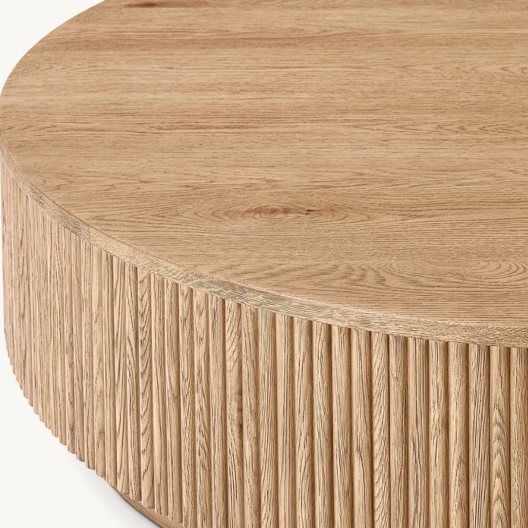 Stria Low Drum Table