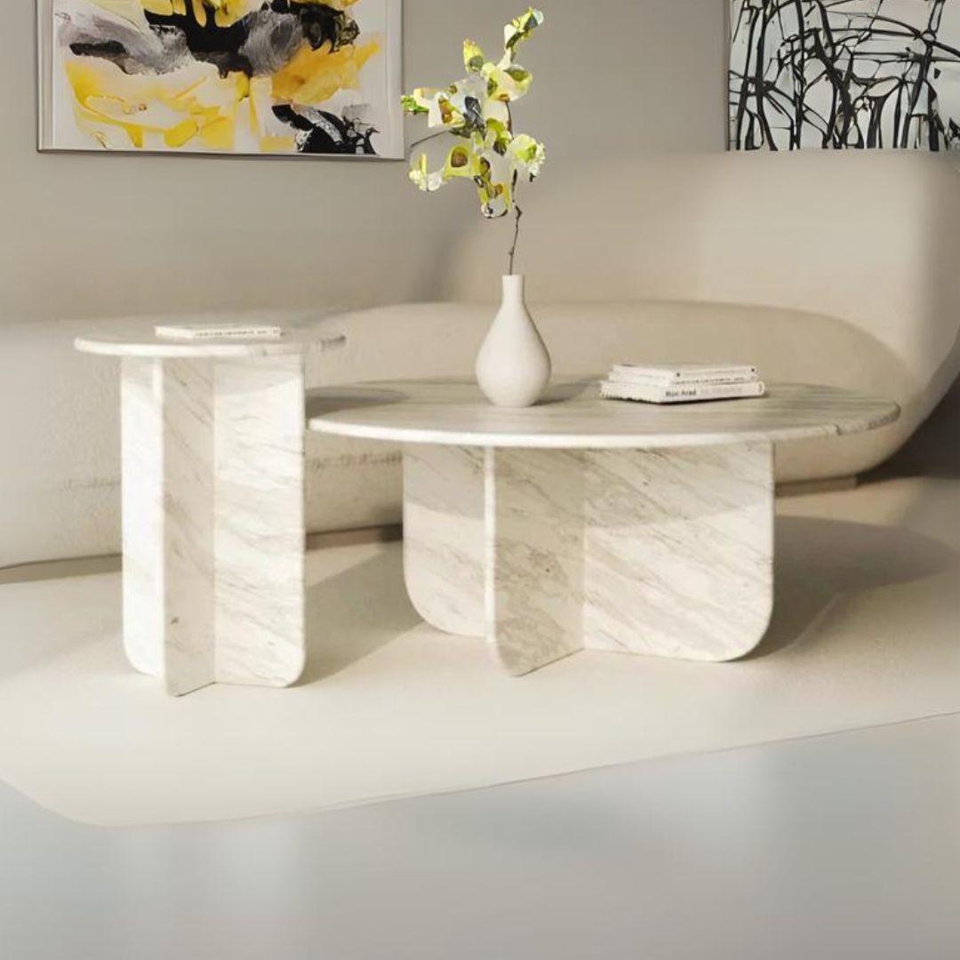 Elysian Marble Nesting Tables