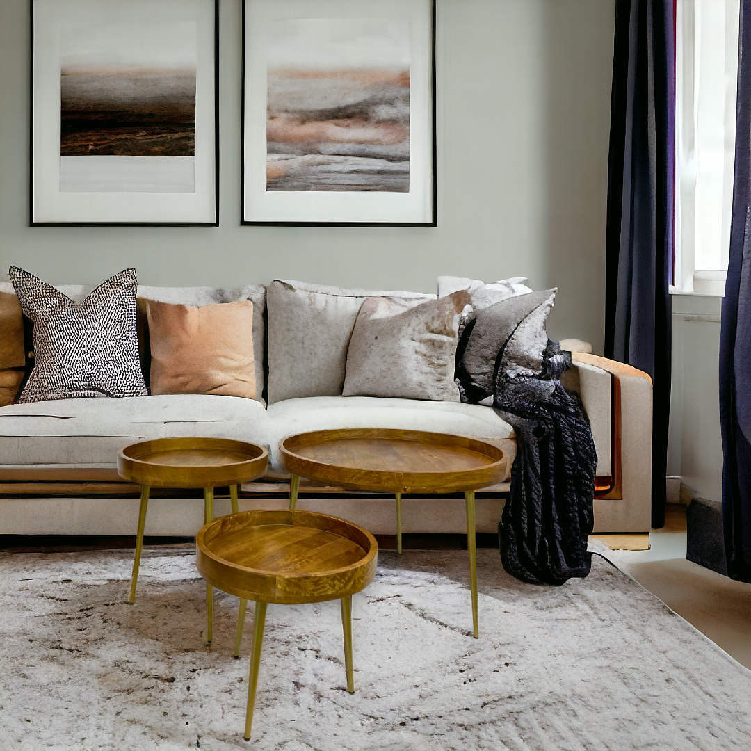 Gilded Grove Nesting Tables