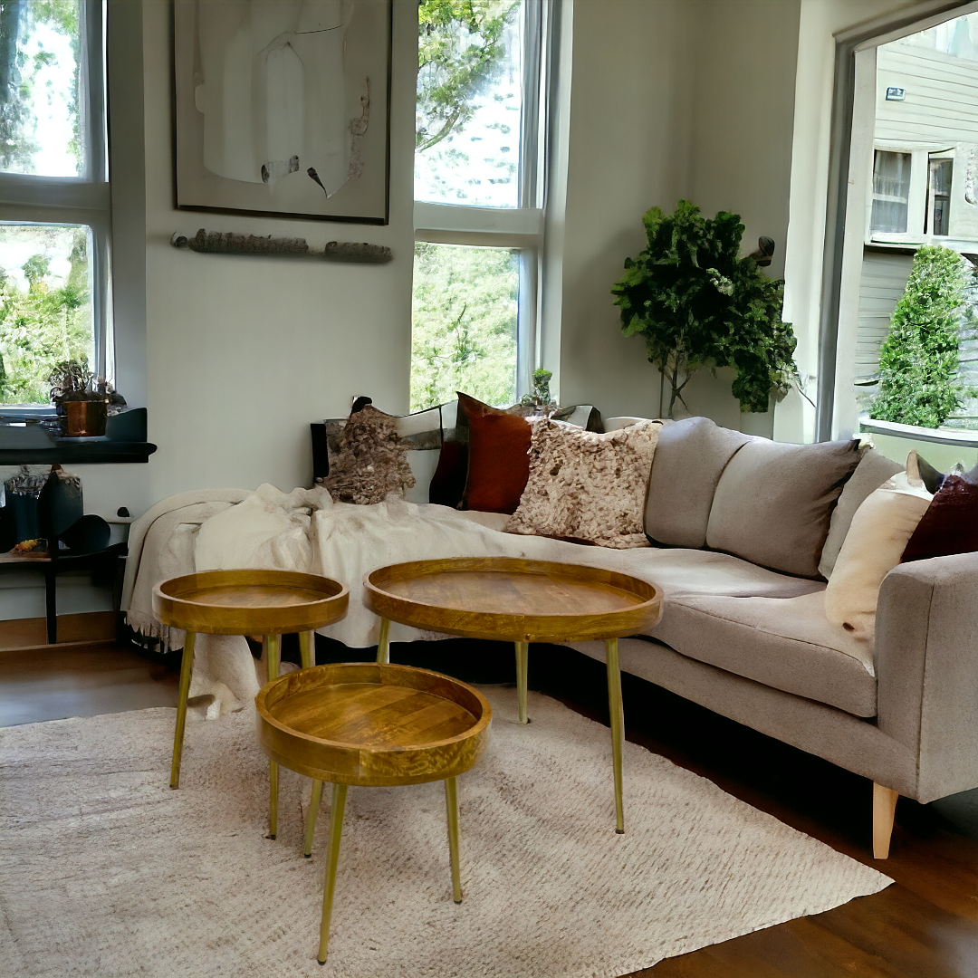 Gilded Grove Nesting Tables