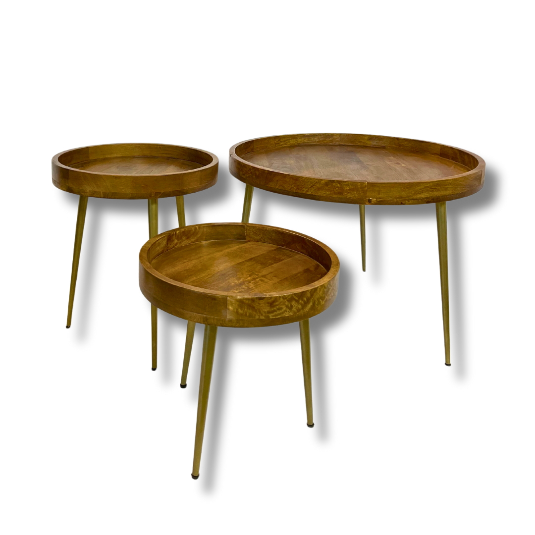 Gilded Grove Nesting Tables