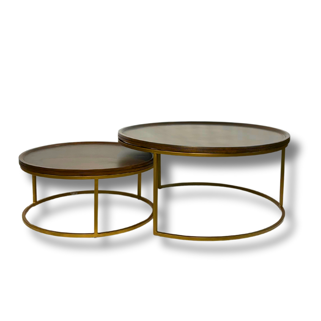Eclipse Halo Nesting Tables - set of 2 tables