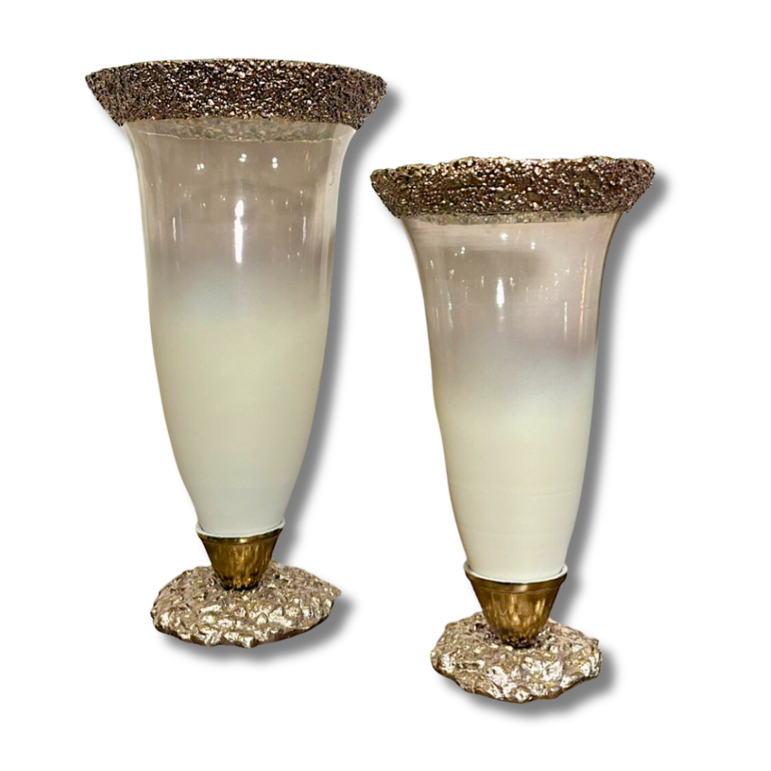 Aurora Collection's Trumpet Vase - set of 2 vases