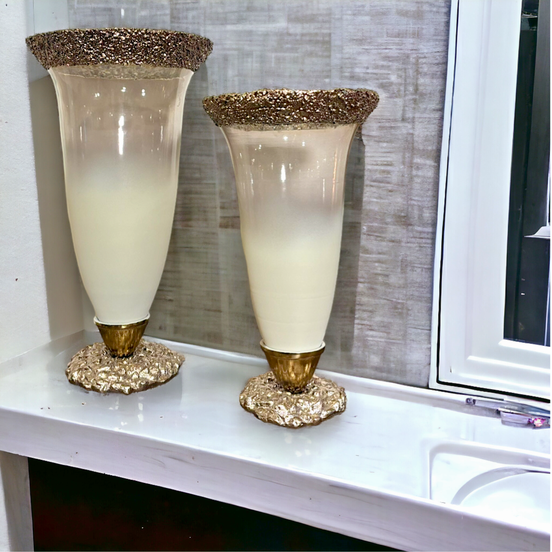 Aurora Collection's Trumpet Vase - set of 2 vases