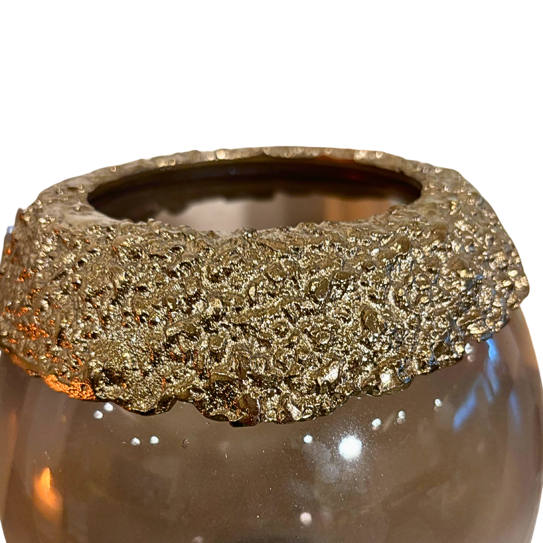 Aurora Collection's Bowl Vase - set of 2 vases