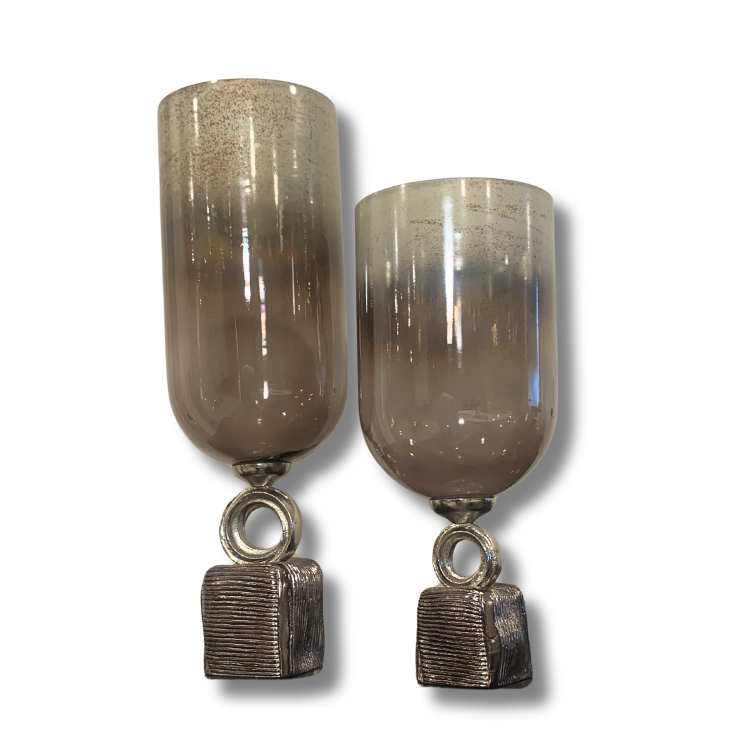 Nebula Collection's Cylindrical Vase - set of 2 vases