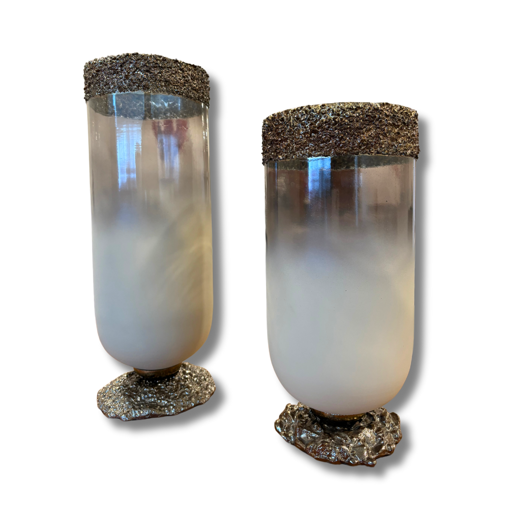 Aurora Collection's Cylindrical Vase - set of 2 vases