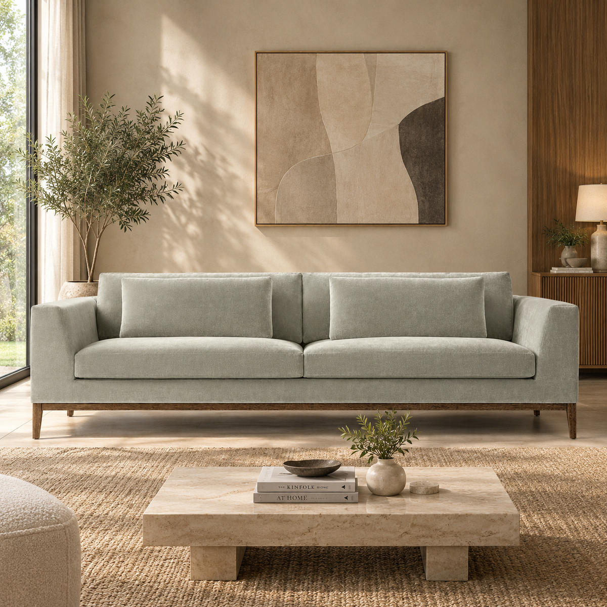 Aurelia Taper Arm Sofa