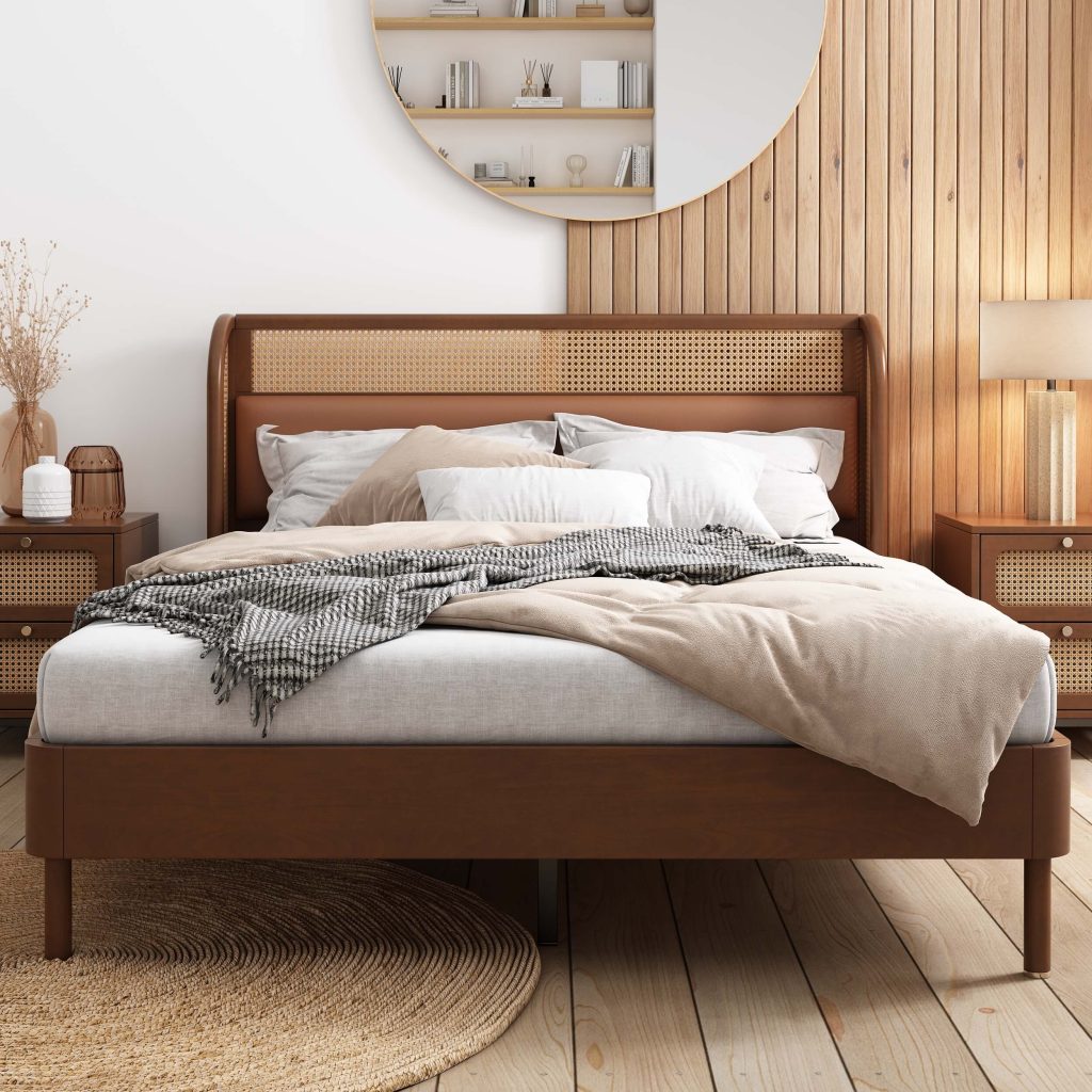 Rattan Retreat Bed