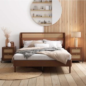 Rattan Retreat Bed