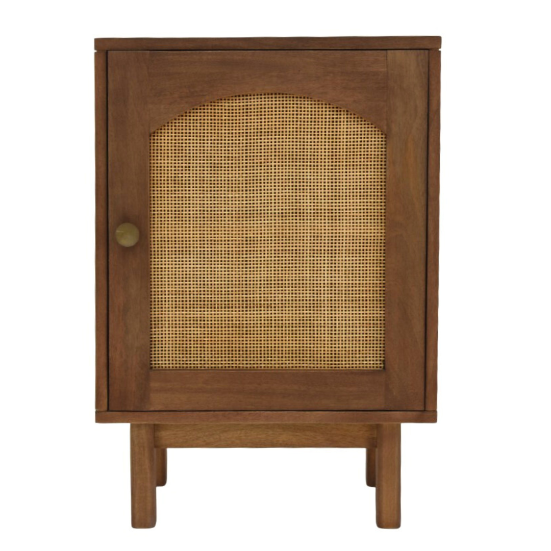 Rattan Weave Nightstand