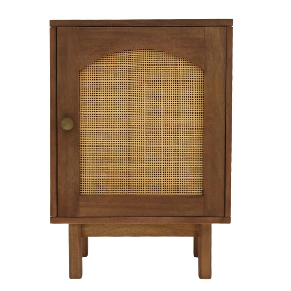 Rattan Weave Nightstand Ministry Of Decor