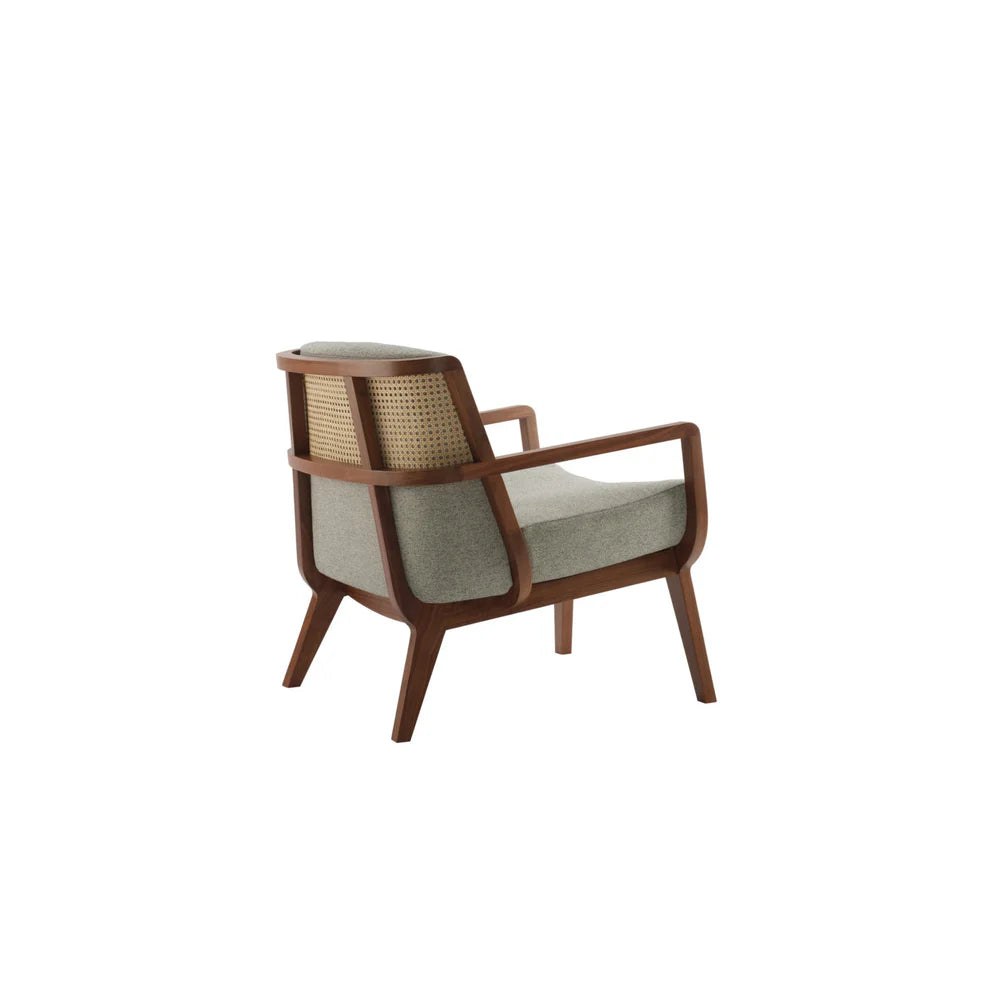 Cane Frame Lounge Chair
