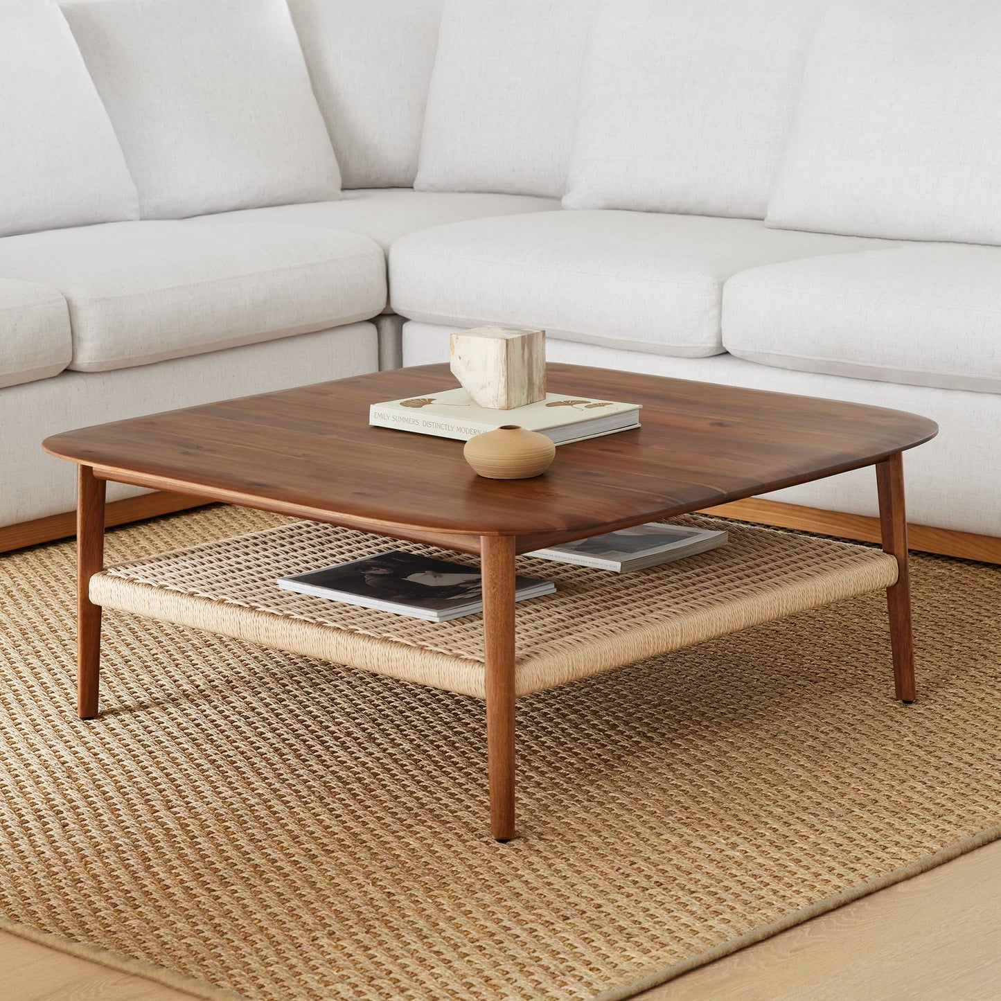 Aria Woven Coffee Table