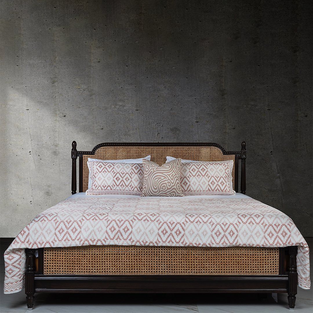 Elara Rattan Bed