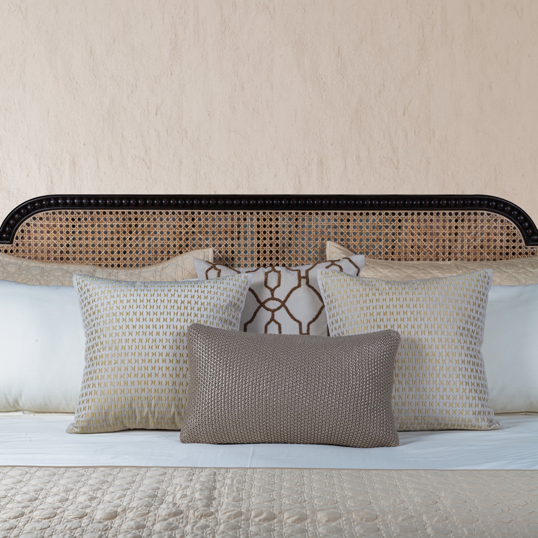 Elara Rattan Bed