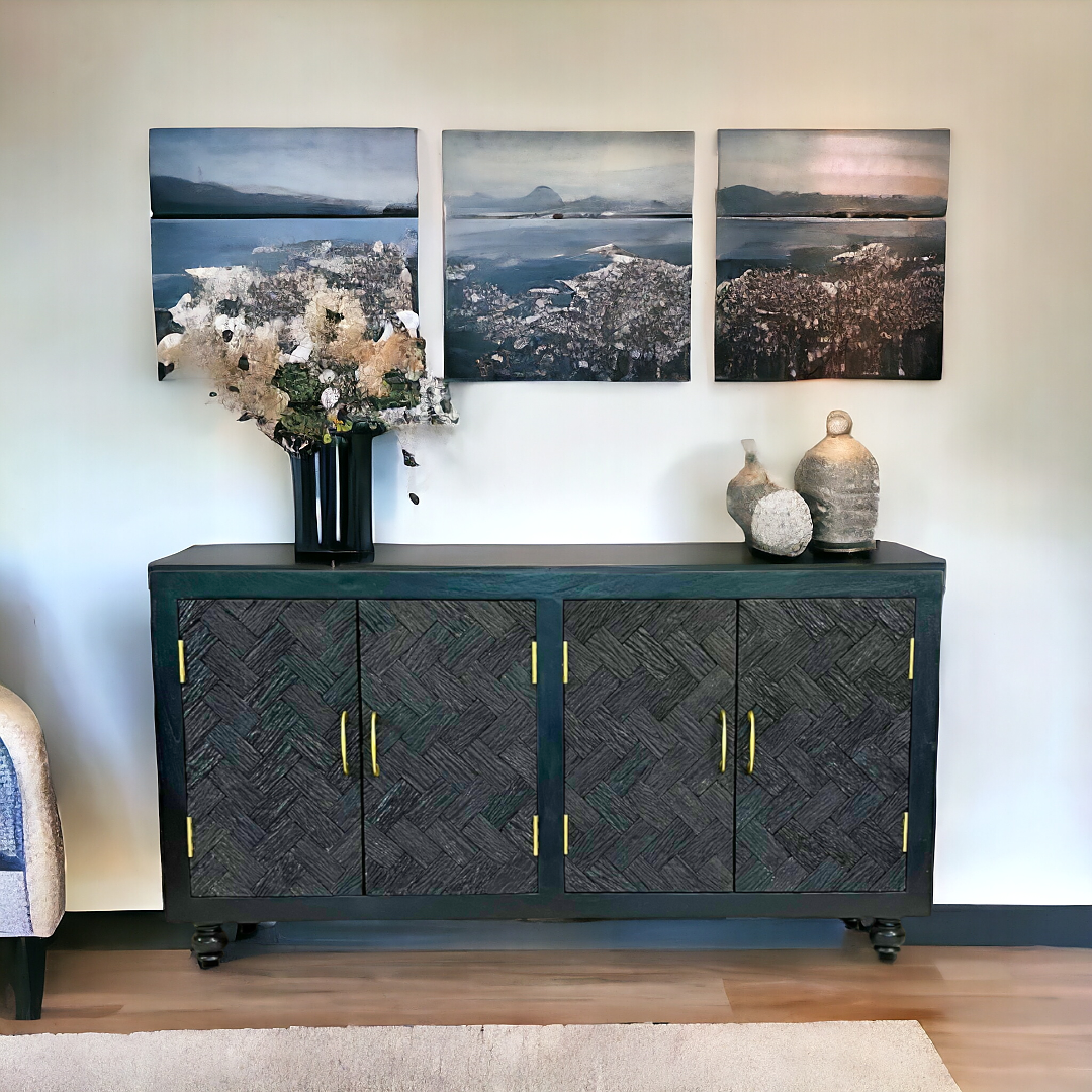 Midnight Mosaic Sideboard