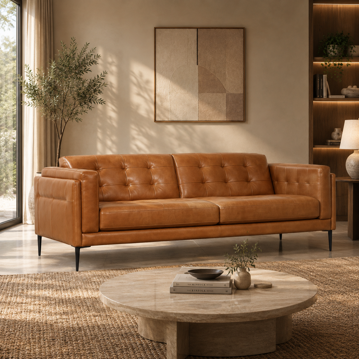 Montreux Leather Sofa