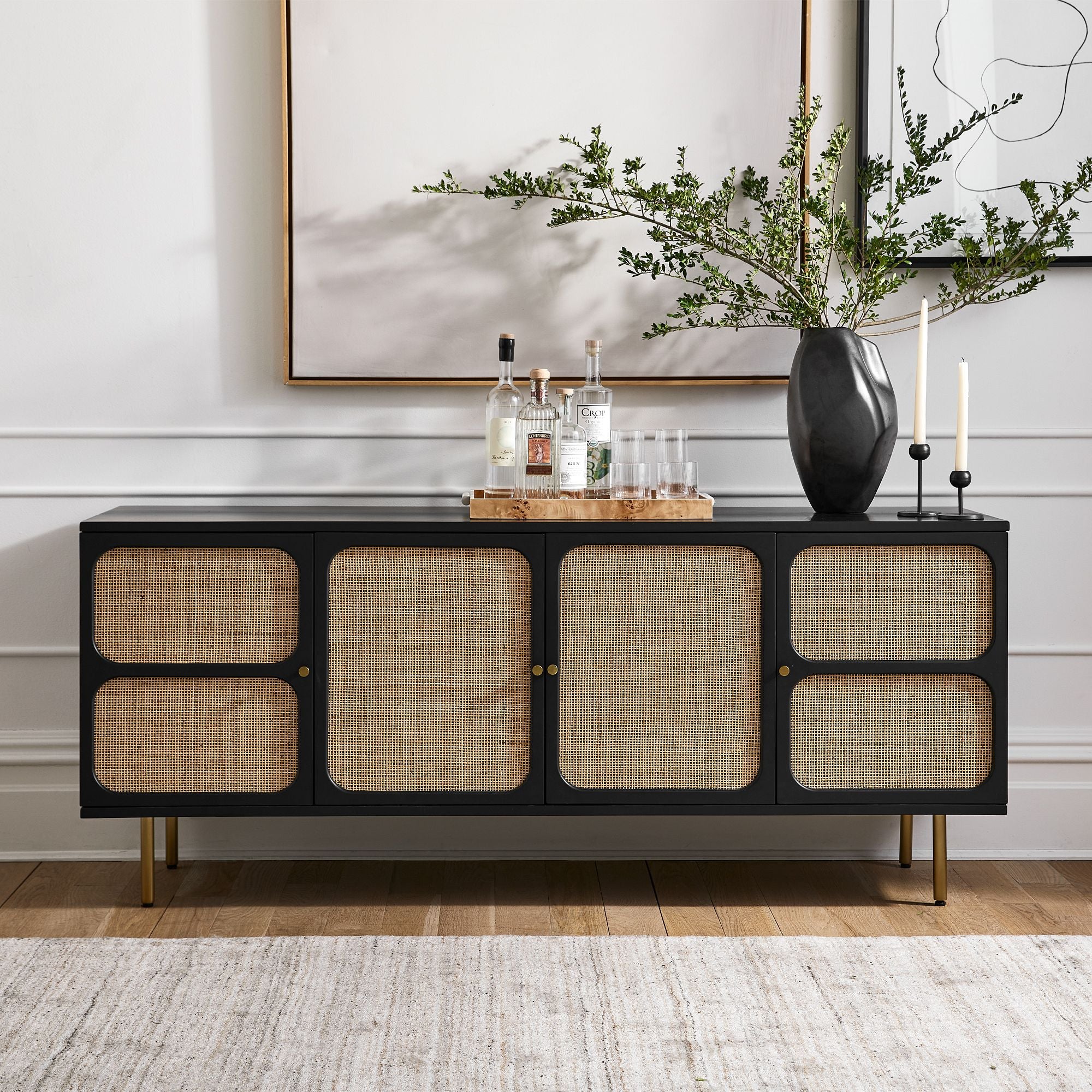 Woven Harmony Sideboard