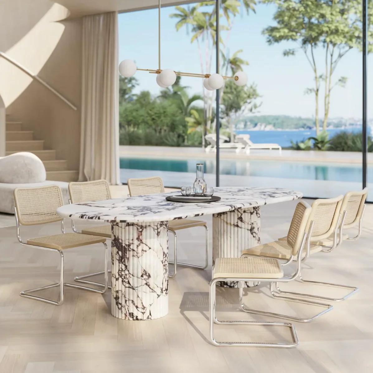 Statuario Column Table