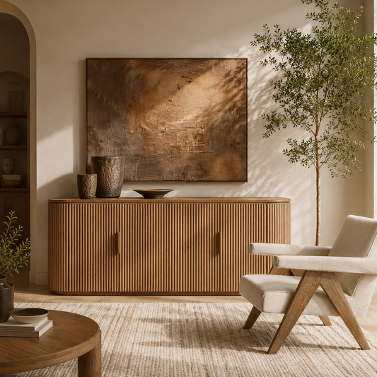 Stria Curve Sideboard