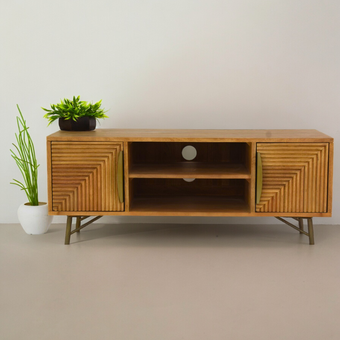 Sunlit Cove Media Console