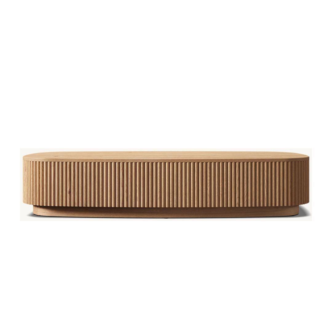 Stria Oval Low Table