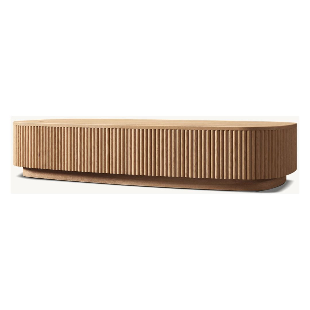 Stria Oval Low Table