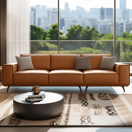 Varenne Leather Sofa